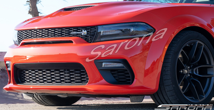 Custom Dodge Charger  Sedan Front Bumper (2015 - 2023) - $650.00 (Part #DG-021-FB)